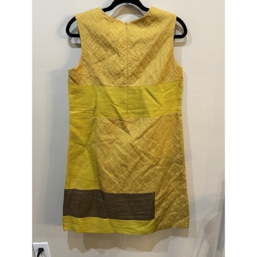 vintage Piazza Sempione sleeveless shift dress Size 42 US 12-14 Linen - Picture 3 of 12